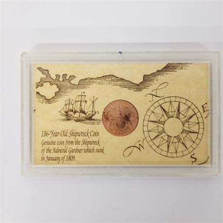 186 Year Old Shipwreck Coin