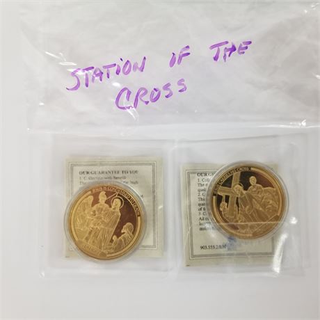 Station of The Cross Coins