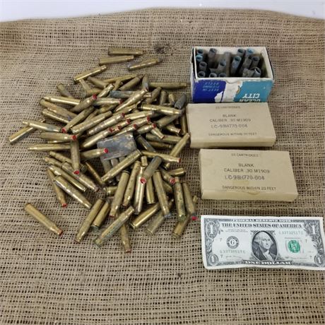 Assorted Military Brass & Blanks