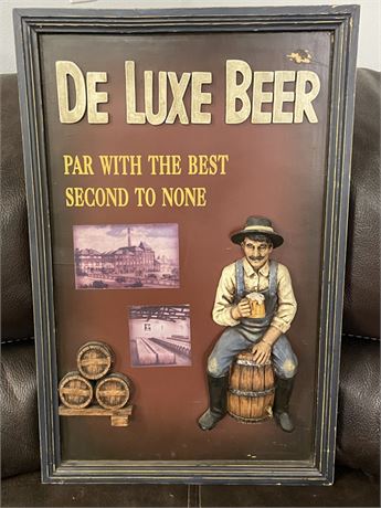Deluxe Beer Sign...17x26