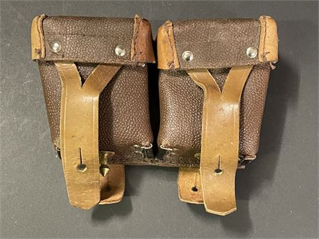 Ammo Pouches with Rifle Care Items