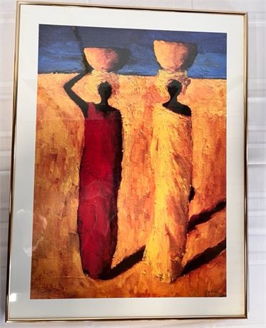 Tilly Willis poster African women with water jars