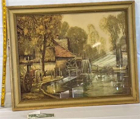 Picture H. Van Doren Mill Pond 1929