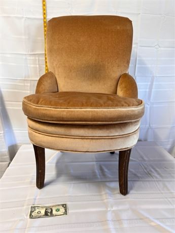 Upholstered parlor chair