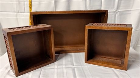 nesting wood boxes