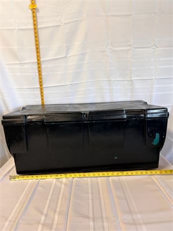 black storage box