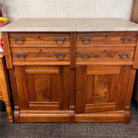 marble topped buffet/sideboard