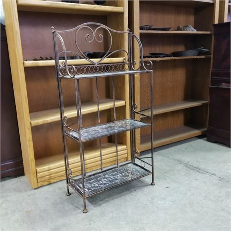 Metal Shelving Unit -  23x10x46