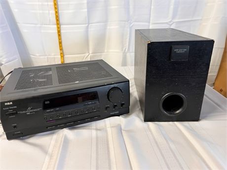 stereo receiver and speaker