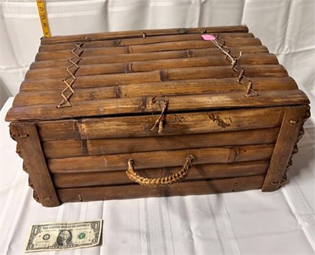 bamboo chest/box