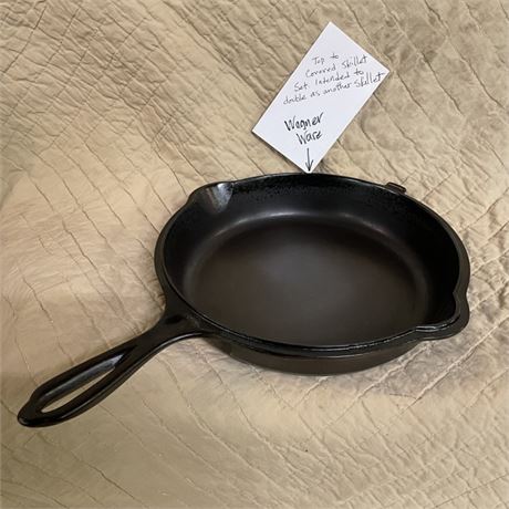 Vintage Wagner Cast Iron Skillet Top w/ Handle  -