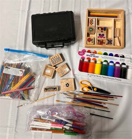 more art supplies