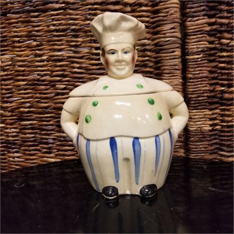 Vintage Chef Cookie Jar - 5x8