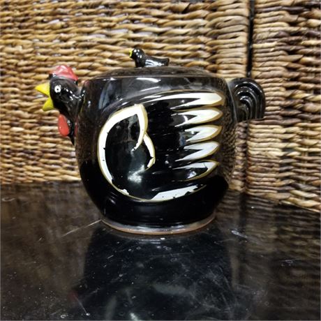 Vintage Chicken Cookie Jar - 6x5