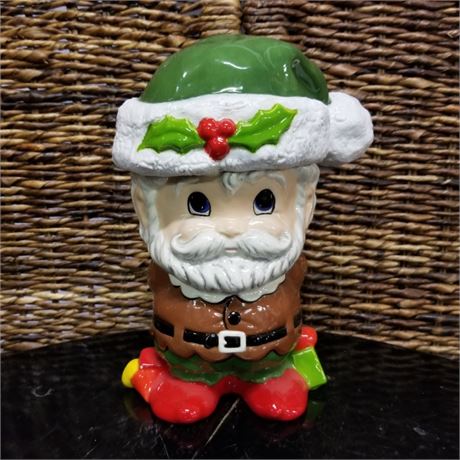 Vintage Santa Cookie Jar - 4x8