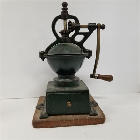 Antique Spanish Elma Coffee Grinder