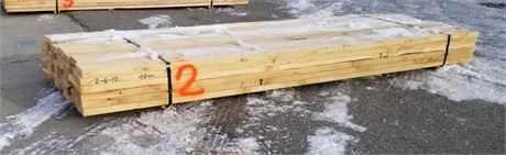 Bunk #2 (2x6x10') Lumber - 48pcs