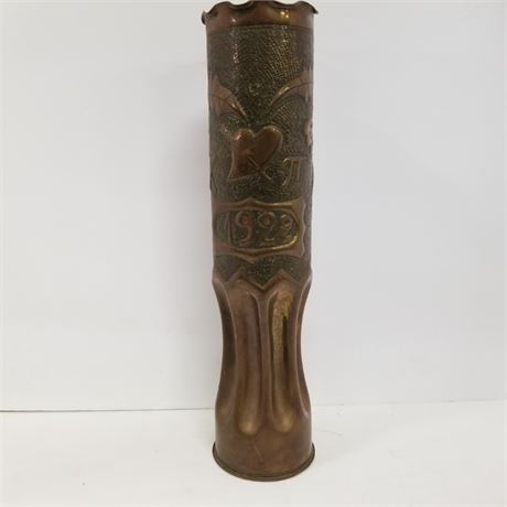 Collectible War Trench Art Shell