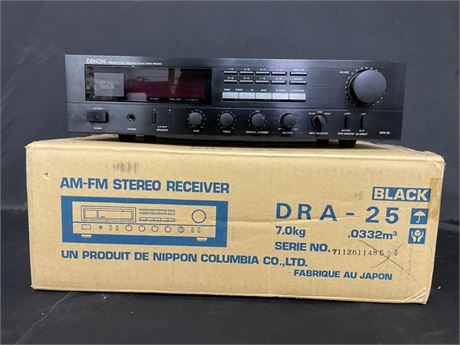 Denon DRA-25 AM/FM Stereo Receiver