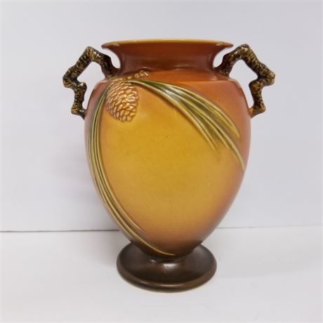 Roseville Vase - Small Chip on Handle