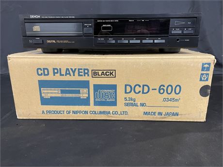 Denon DCD-600 CD Player