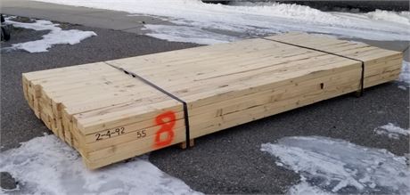 Bunk #8 (2x4x92") Lumber - 55pcs