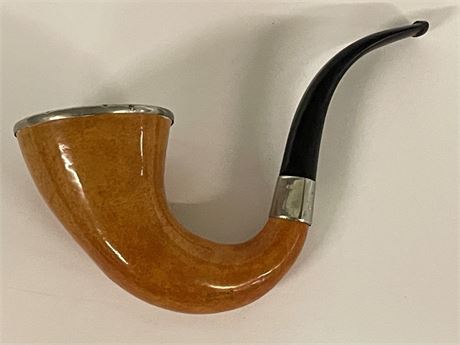 Vintage JA Sons English Made Gourd Calabash Pipe