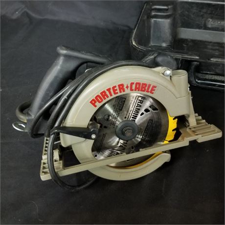 Porter Cable 7 1/4" Circular Saw with Case