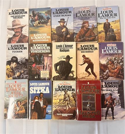 Louis L’amour paperbacks