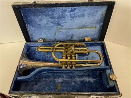 Vintage King Silverton Trumpet w/ Case