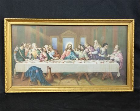 Vintage Classic  "Last Supper" Print - 16x9