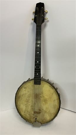 Antique Banjo - Broken Neck