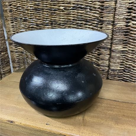 Antique Cast Iron Spittoon