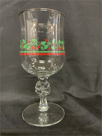 Nice Christmas Glass Set...11pc