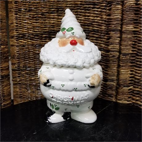 Vintage Bon Appetite Santa Cookie Jar