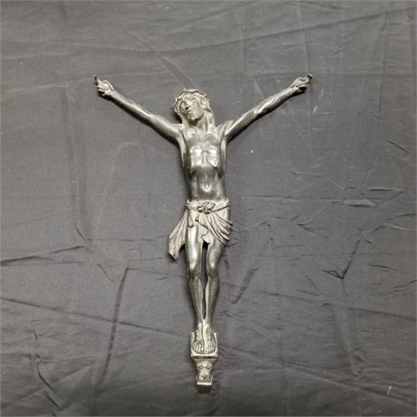 Cast Iron Crucifix 12x16