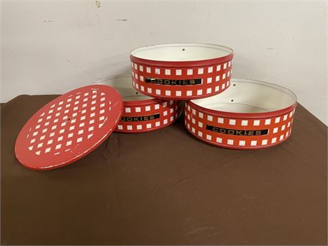 Vintage Trifle Tin Cook Container