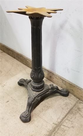 Antique Cast Iron Table Base  - 28"⬆️