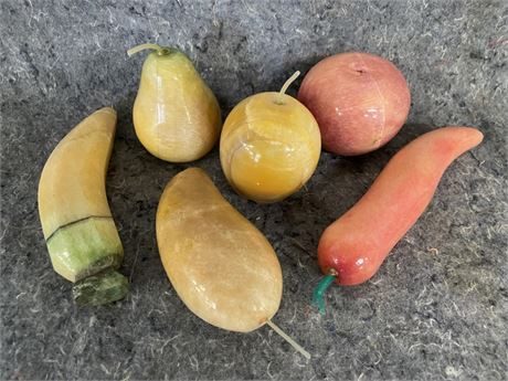 Carved Stone Fruit