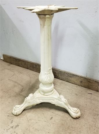 Antique Cast Iron Table Base  - 28"⬆️