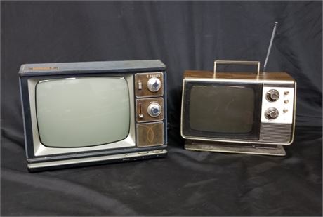 Vintage Sidekick II Denim & Declaration of Independence Zenith TVs