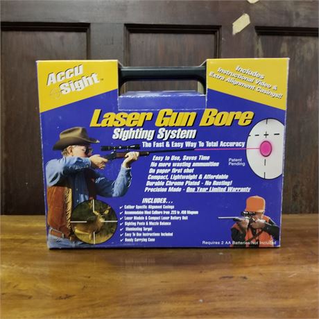 Laser Gun Bore Sighting System