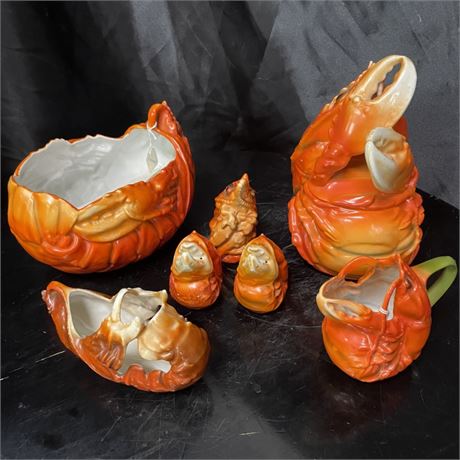 Rare Royal Bayreuth Bavaria Lobster Cracker Set