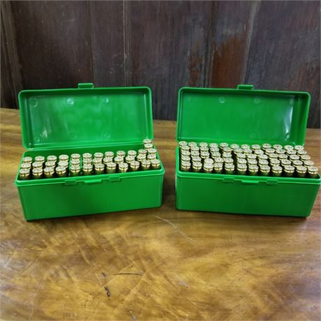 243 Ammo w/cases - 82rnds.