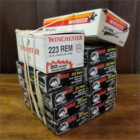 223 Rem Ammo - 227 Rds.