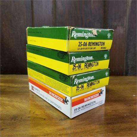 25-06 Remington Ammo - 77rds