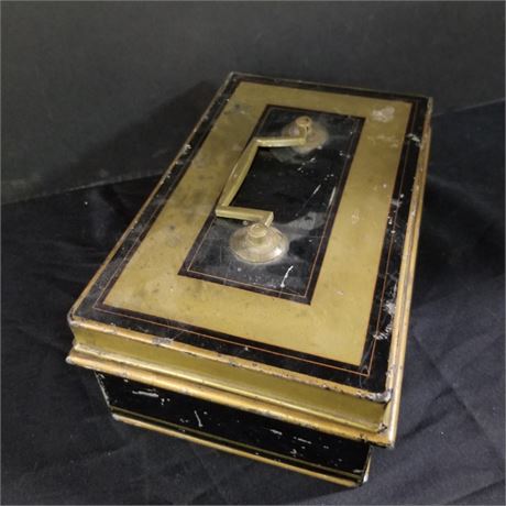 Antique Cash Box - No Key