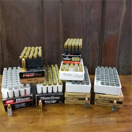 9mm Luger Ammo - 319rds