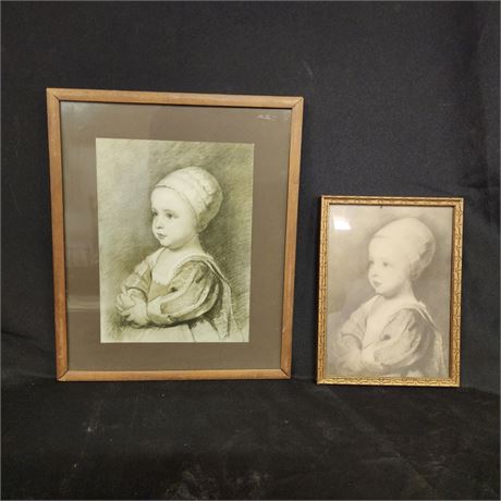 Vintage Little Girl Prints - 10x12 & 5x6