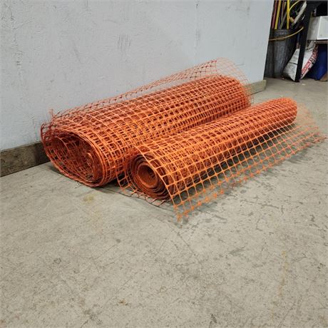 4ft Tall Construction Fence (2 rolls)